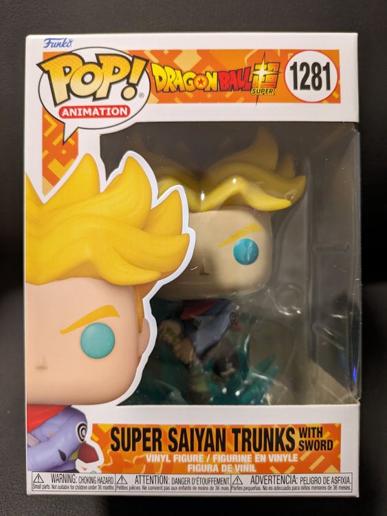 Funko Pop! Dragonball Super Saiyan Trunks with Sword 1281 Kaufen