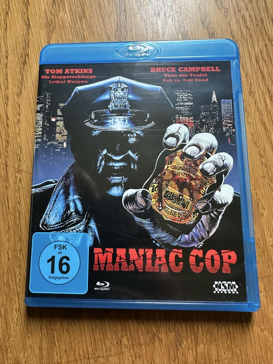 Alle DVDs: Maniac, Cop, NSM, Bluray ￼ – Gebraucht aus Benken ZH von Audi-erich