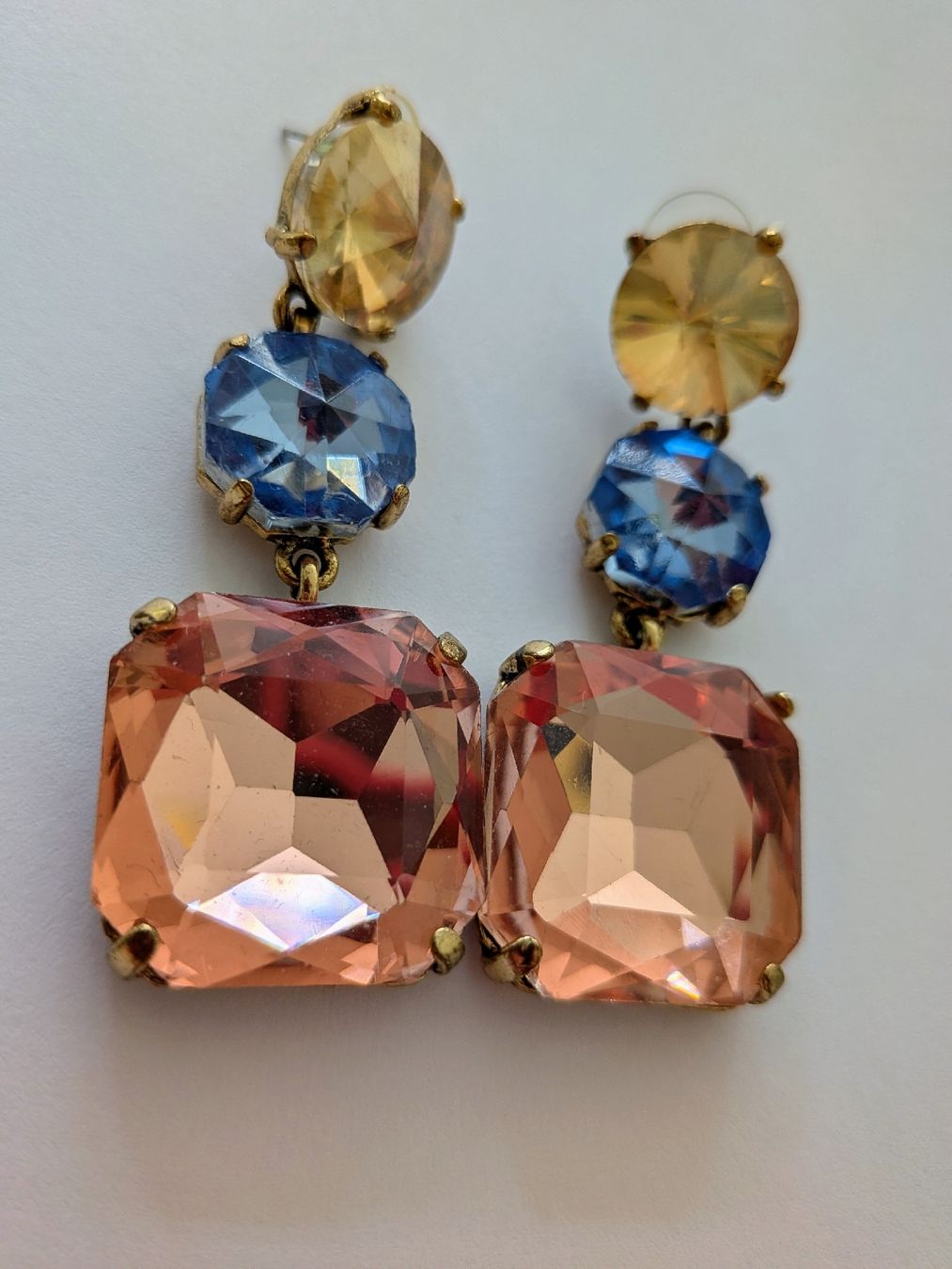 Ohrringe & -stecker: Statement earrings multi-gem  – Gebraucht aus Lachen SZ von joa_rf9n 1