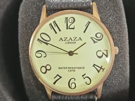 TOP AZAZA London Fluoreszenz Watch, läuft TOP, Hamilton Case