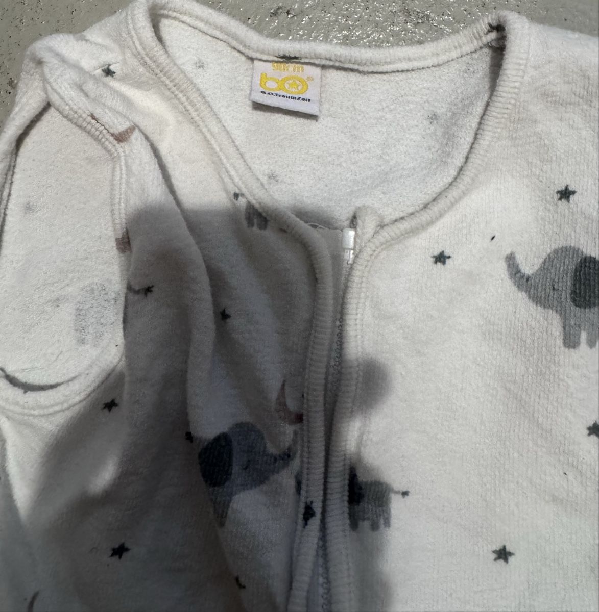 Schlafsäcke: Babyschlafsack Elefantenmuster – Gebraucht aus Seuzach von DSING 1