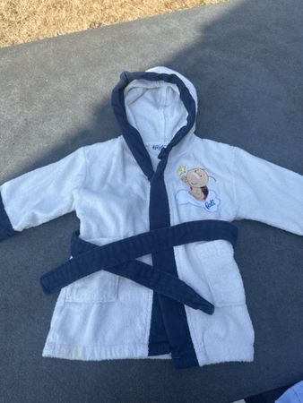 Bademantel Kinder Frottee Grösse 80/88 Feli guter Zustand