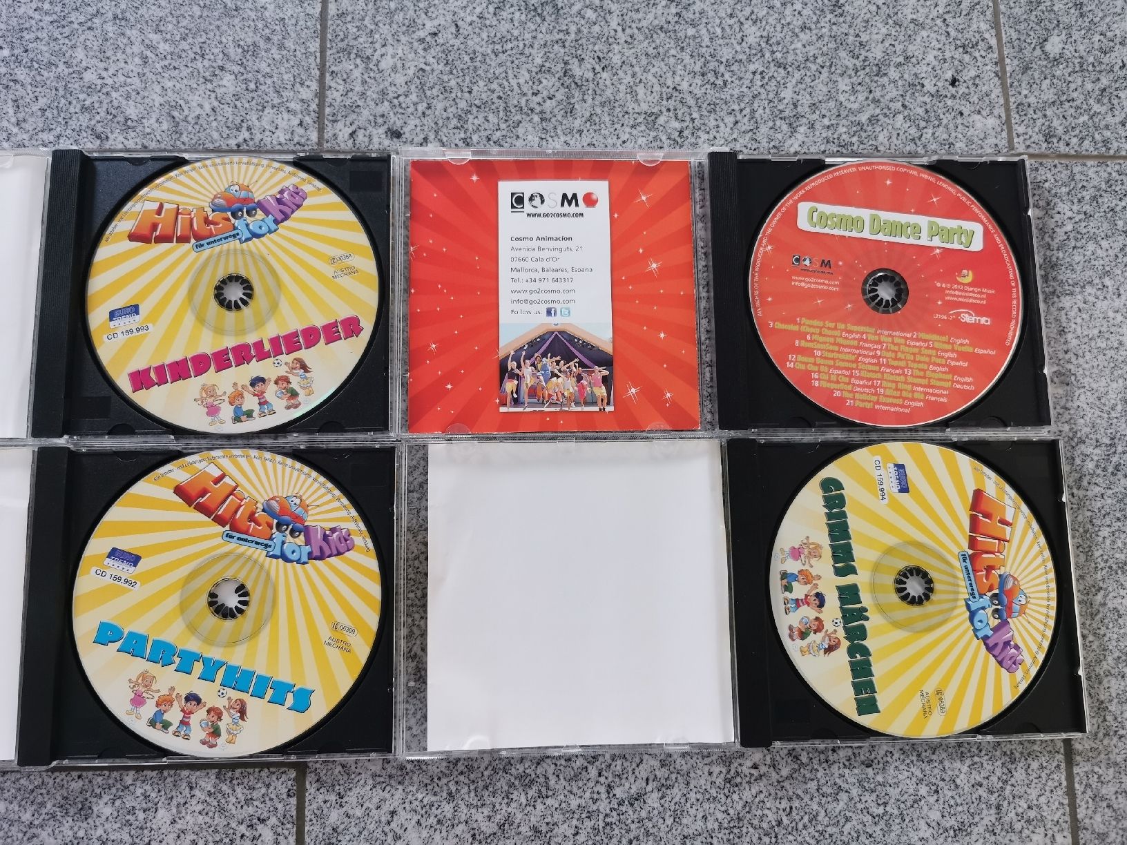 Audiolibri: 4 CDs Hits for Kids, Kinderlieder, Partyhits – Usato da Tägerschen venduto da mamirockt 1