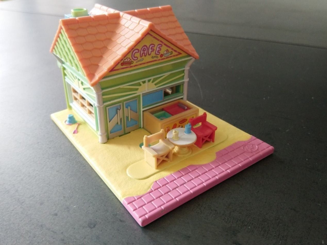 Polly Pocket Giocattoli: Polly Pocket Mini "Café" / "Eisdiele" – Usato da Jonen venduto da h-blxgirl79 3