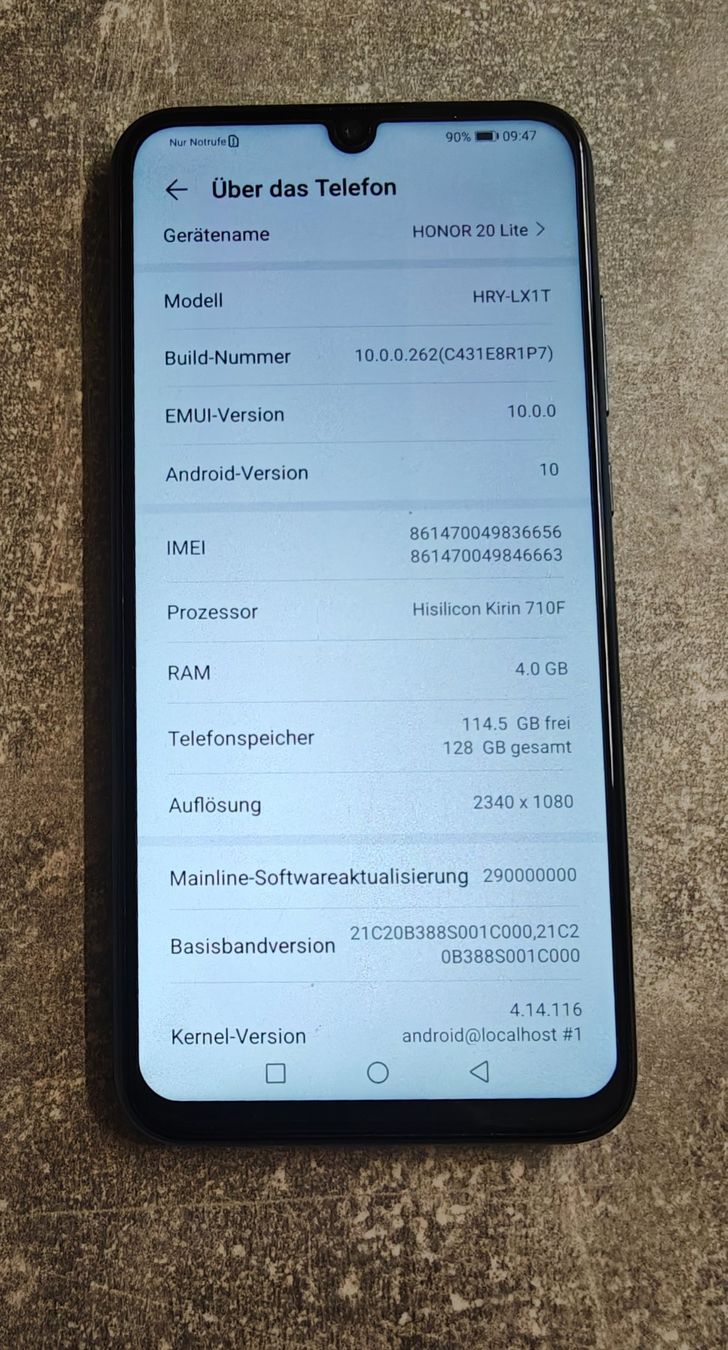 Honor Telefoni cellulari / Smartphones: HONOR 20 Lite 128 GB – Usato da Gams venduto da MissTraveller 4