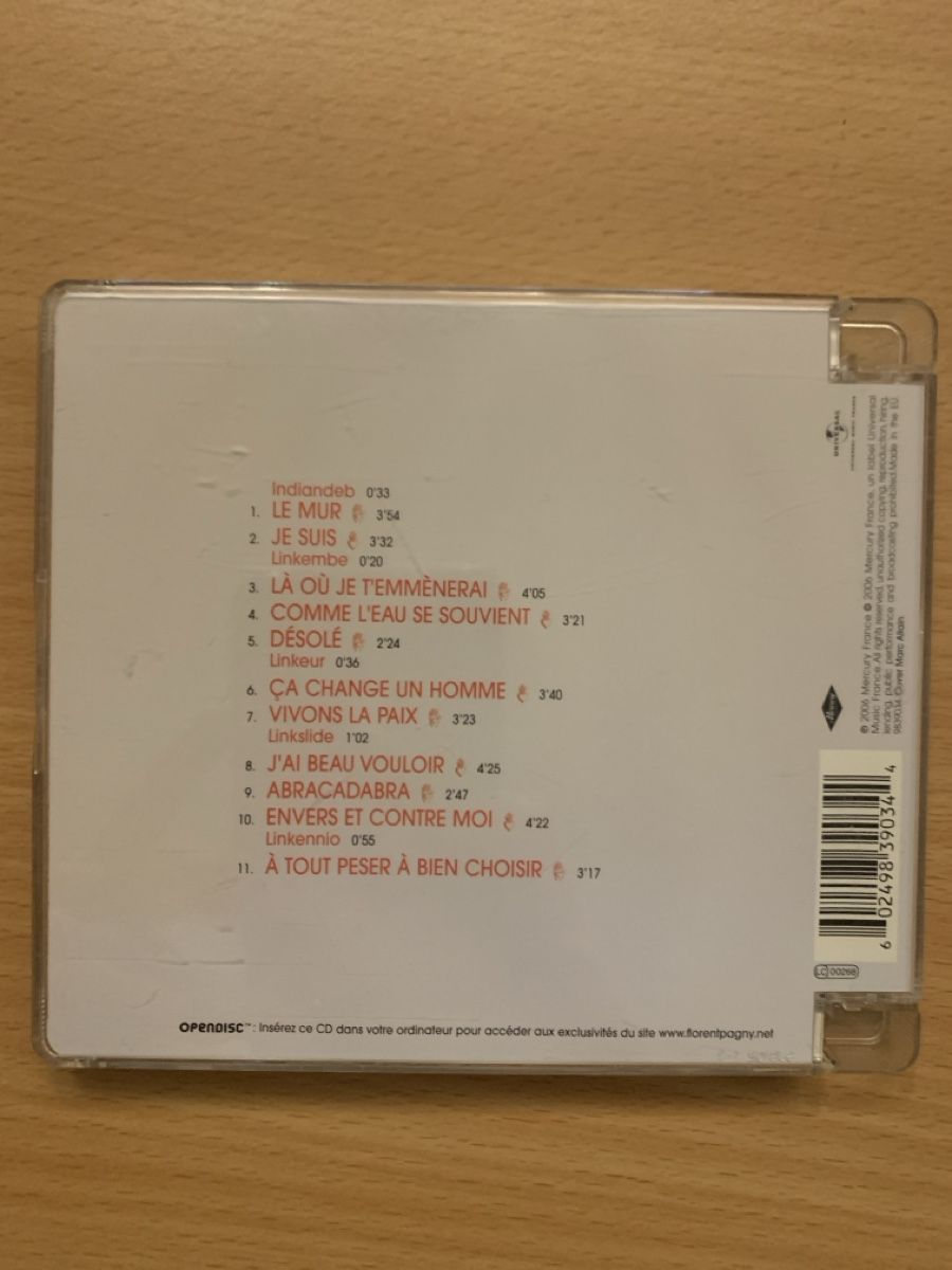 CD: CD Florent Pagny - Abracadabra  – Usato da Salavaux venduto da Lune_Diurne 2
