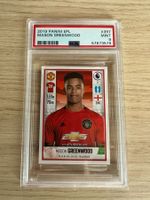 Mason Greenwood Panini EPL 2019 Sticker PSA 9