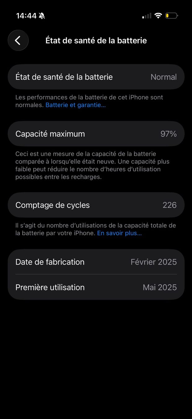 Apple Telefoni cellulari / Smartphones: iPhone 16 pro - 128 GB Blanc - Comme neuf – Usato da Renens VD venduto da johsushy 5