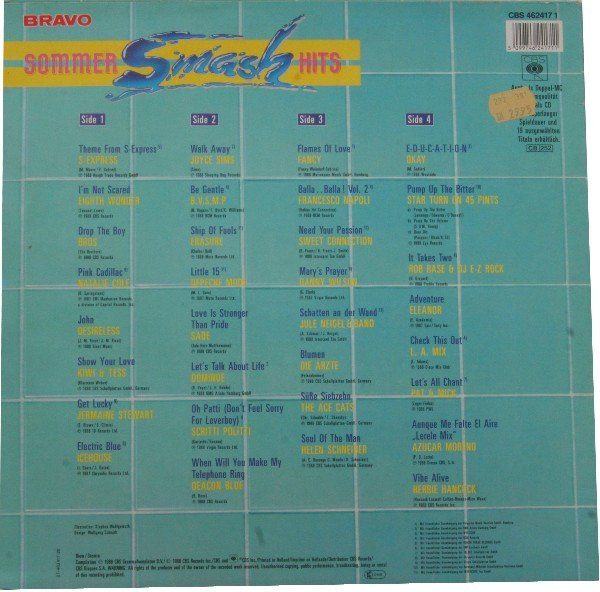 Vinyles: Bravo Sommer Smash Hits – D'occasion à Hellikon par Jogi73 1