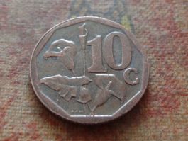 AFRIQUE DU SUD   10  Cents   2014