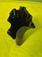 Rosenthal Designklassiker Vase Fazzoletto Porzellan schwarz