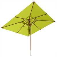 anndora Sonnenschirm Knickbar 3x3m grün