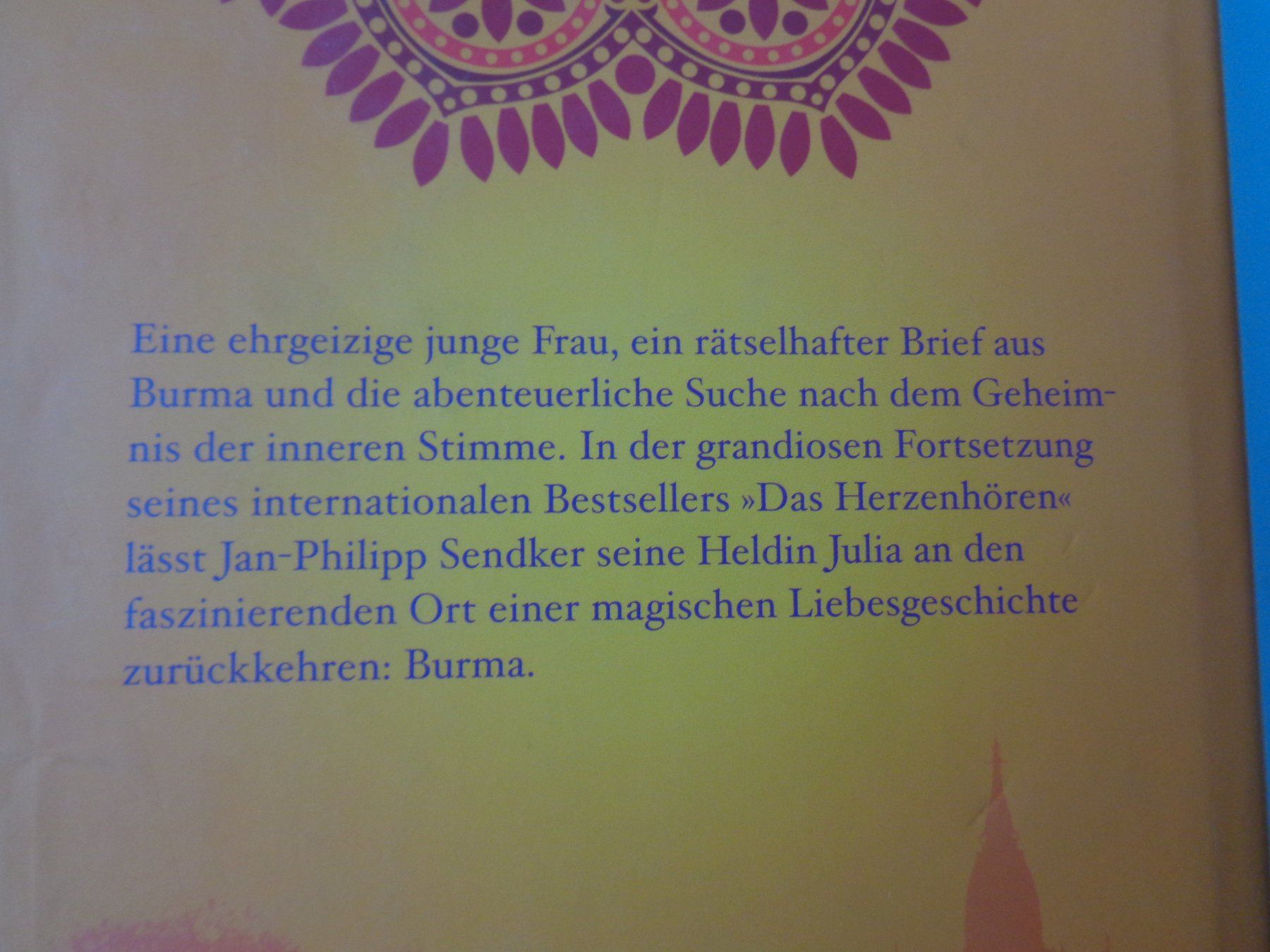 Bücher: Herzenstimmen - Jan-Philipp Sendker - Roman - Blessing – Gebraucht aus Chur von Oregano1 2