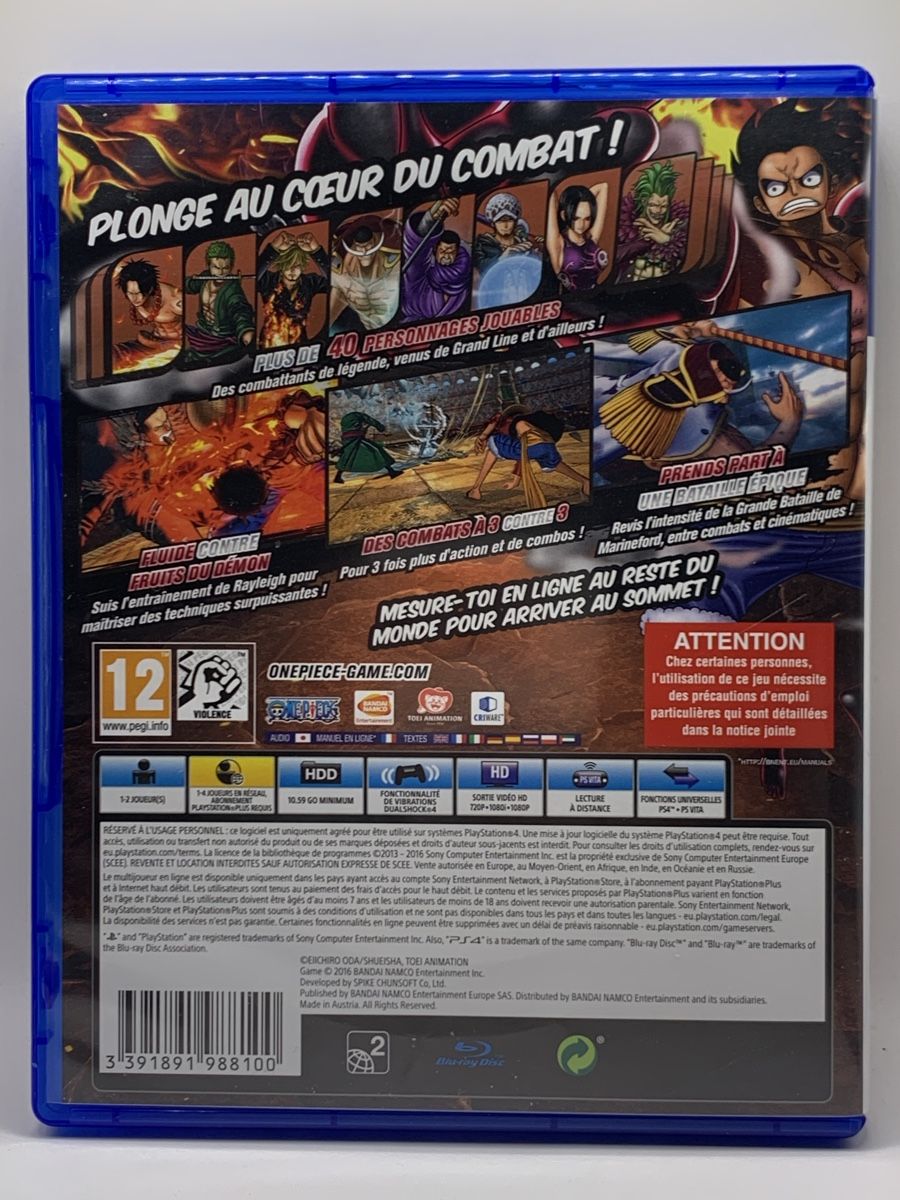 Sony Spiele: PS4 - One Piece Burning Blood – Gebraucht aus Ostermundigen von RG-Collector 1