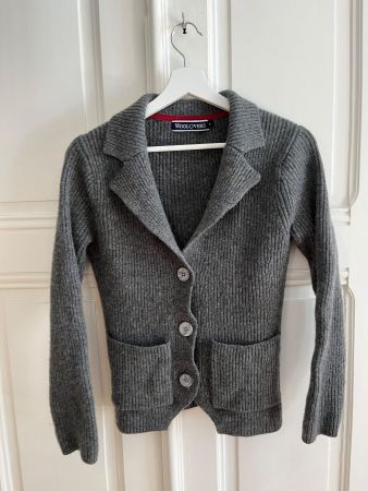 Woolovers Strickblazer 100% Wolle S/Blazer 100% laine S