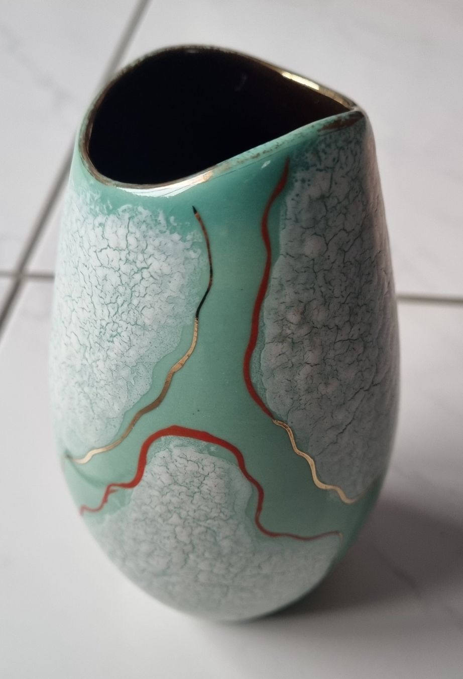 Vasi & Recipienti: Schöne, spezielle Vase "Handbemalt" – Nuovo (secondo la descrizione) da Nottwil venduto da Janny77 1