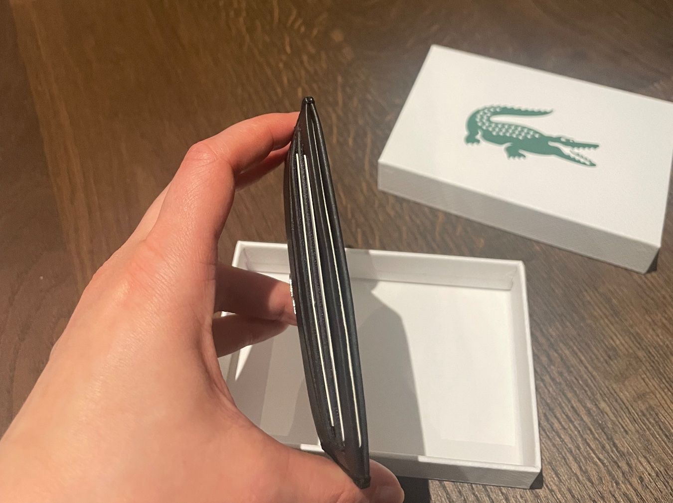Lacoste Altro in  Abbigliamento & Accessori: Lacoste Kartenetui - schwarz noir neu – Nuovo e nell'imballaggio originale da Wohlen AG venduto da kissne4 4