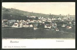 Speicher, Totalansicht koloriert um 1900
