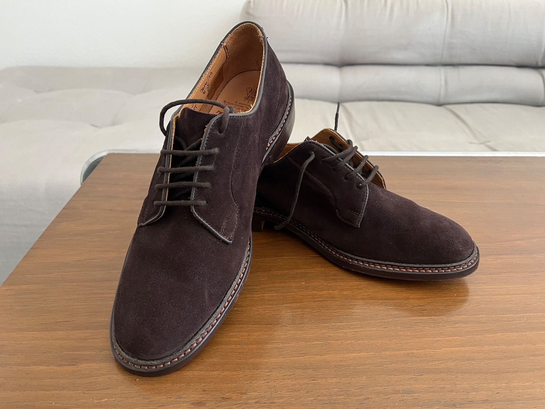 Herrenschuhe: Trickers Robert aus Wildleder UK 8 – Neu (gemäss Beschreibung) aus Zürich von winkleja