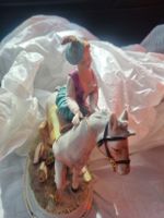 Verkaufe Authentische Capodimonte Porzellanfigur Dame auf Pf