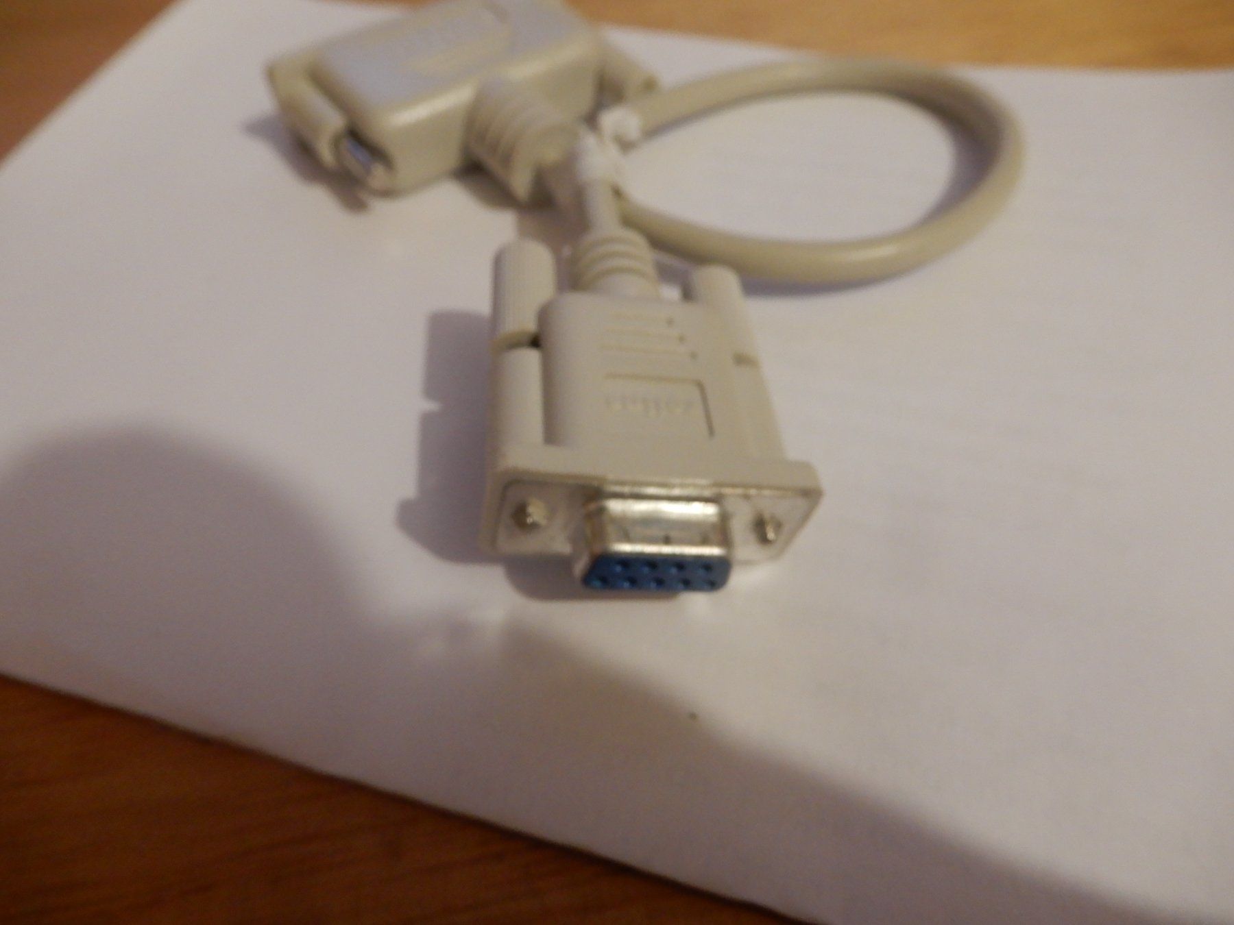 Câbles: Kabel Adapter DB25 Stecker auf DB9 Buchse – D'occasion à Worben par MaKo3252 2