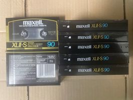Neue Cassetten leer Maxell XL-II-S 90