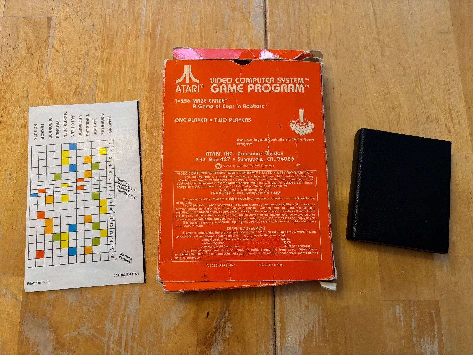 Atari Giochi: Maze Craze (CIB) – Usato da Frenkendorf venduto da gelbeZinnie 1