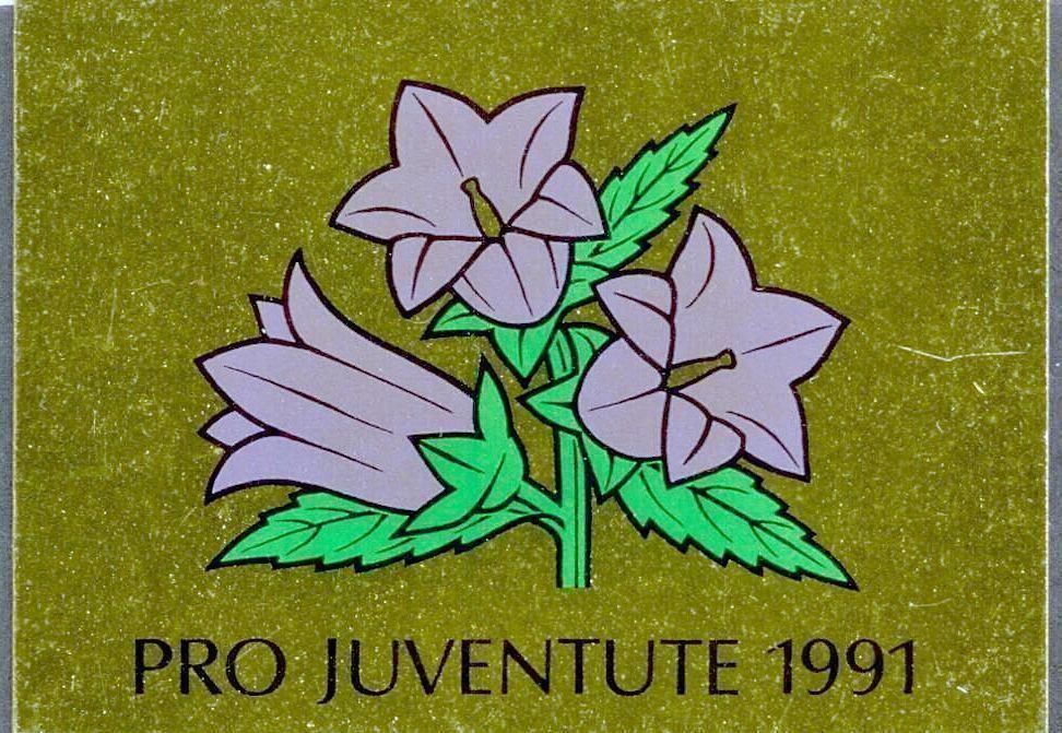 Tutti i francobolli: 1991 Pro Juventute MH ES KW 25.- – Usato da Eggersriet venduto da stamp303
