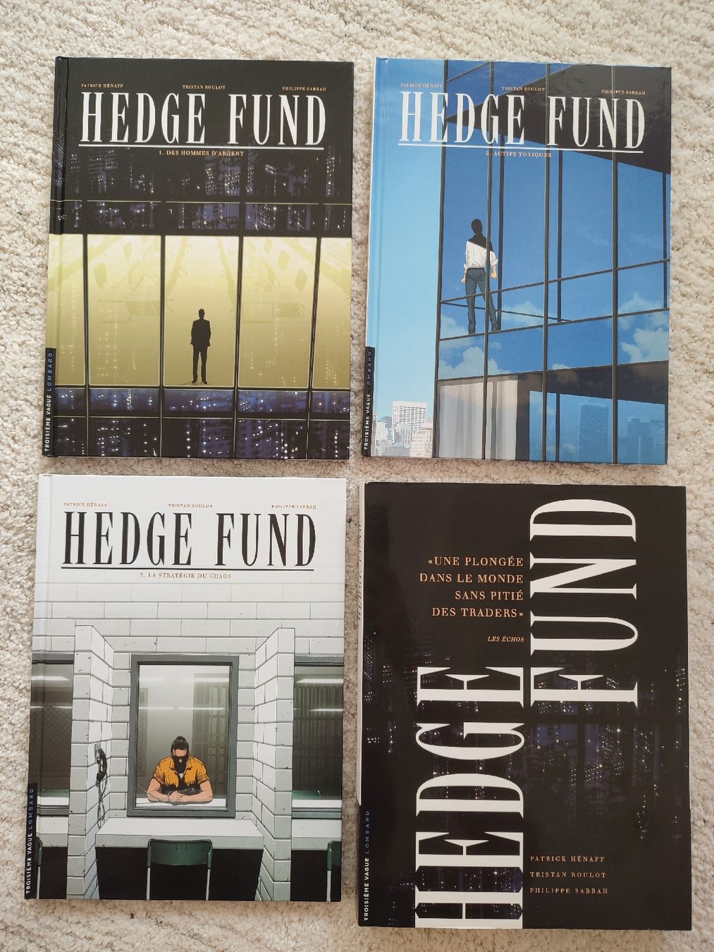 Fumetti: Coffret Hedge Fund 3 volumes – Usato da Bougy-Villars venduto da Vogue