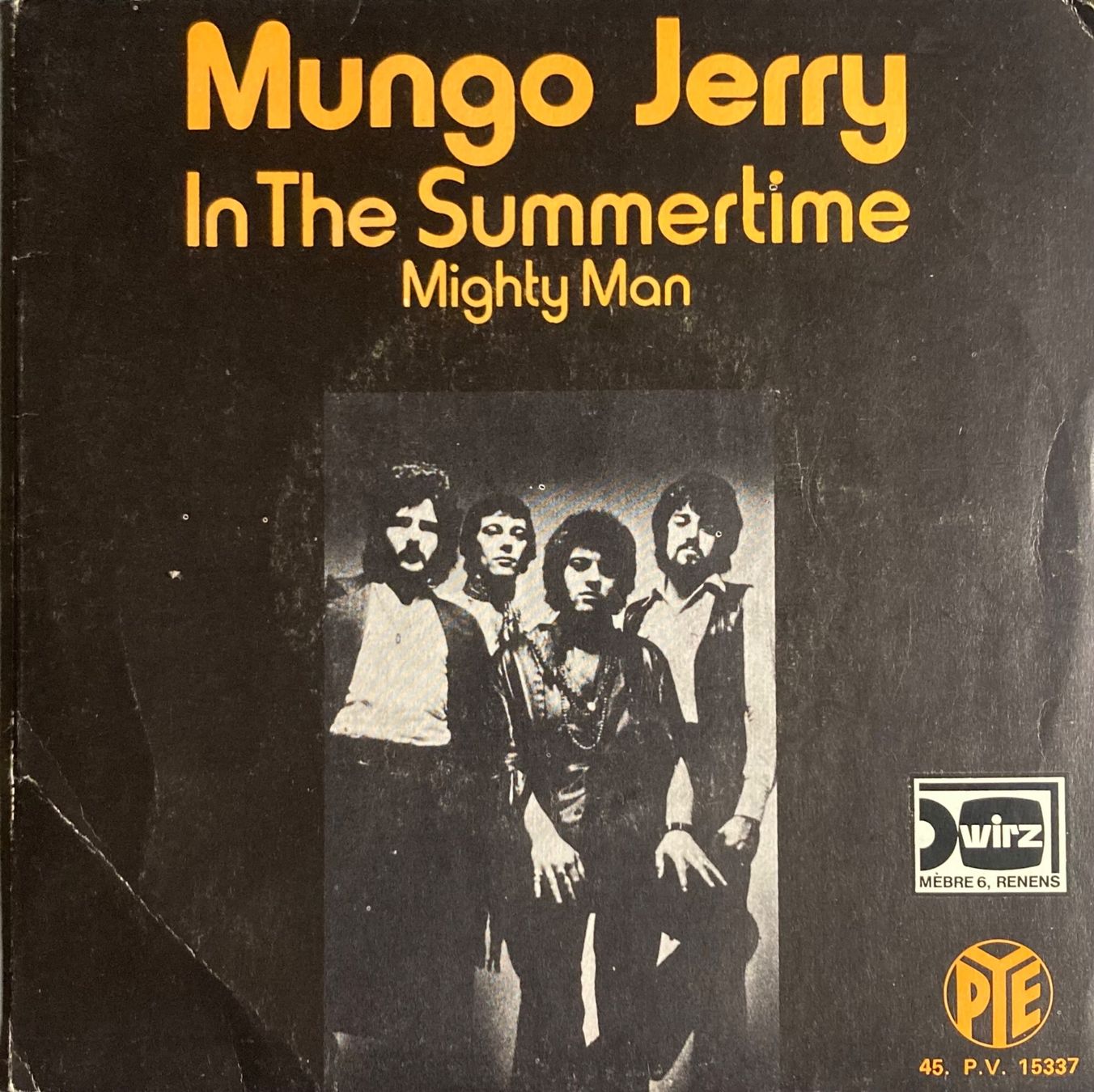 Dischi in vinile: MUNGO JERRY - IN THE SUMMERTIME – Usato da Poliez-Pittet venduto da Newtown-Records