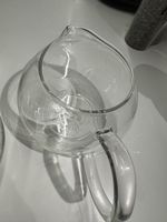 1 Carafe Bodum en verre avec filtre intégré