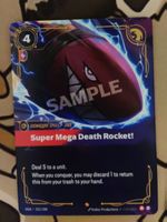 Riftbound - Super mega death rocket - Exclusive event Sample