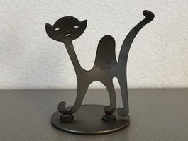 Original Housi Knecht Buckelkatze Metall satiniert