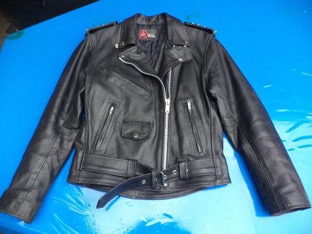 Motorrad Lederjacke Sexy Punk S