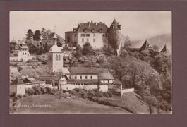 GRUYERES - Eglise et Château