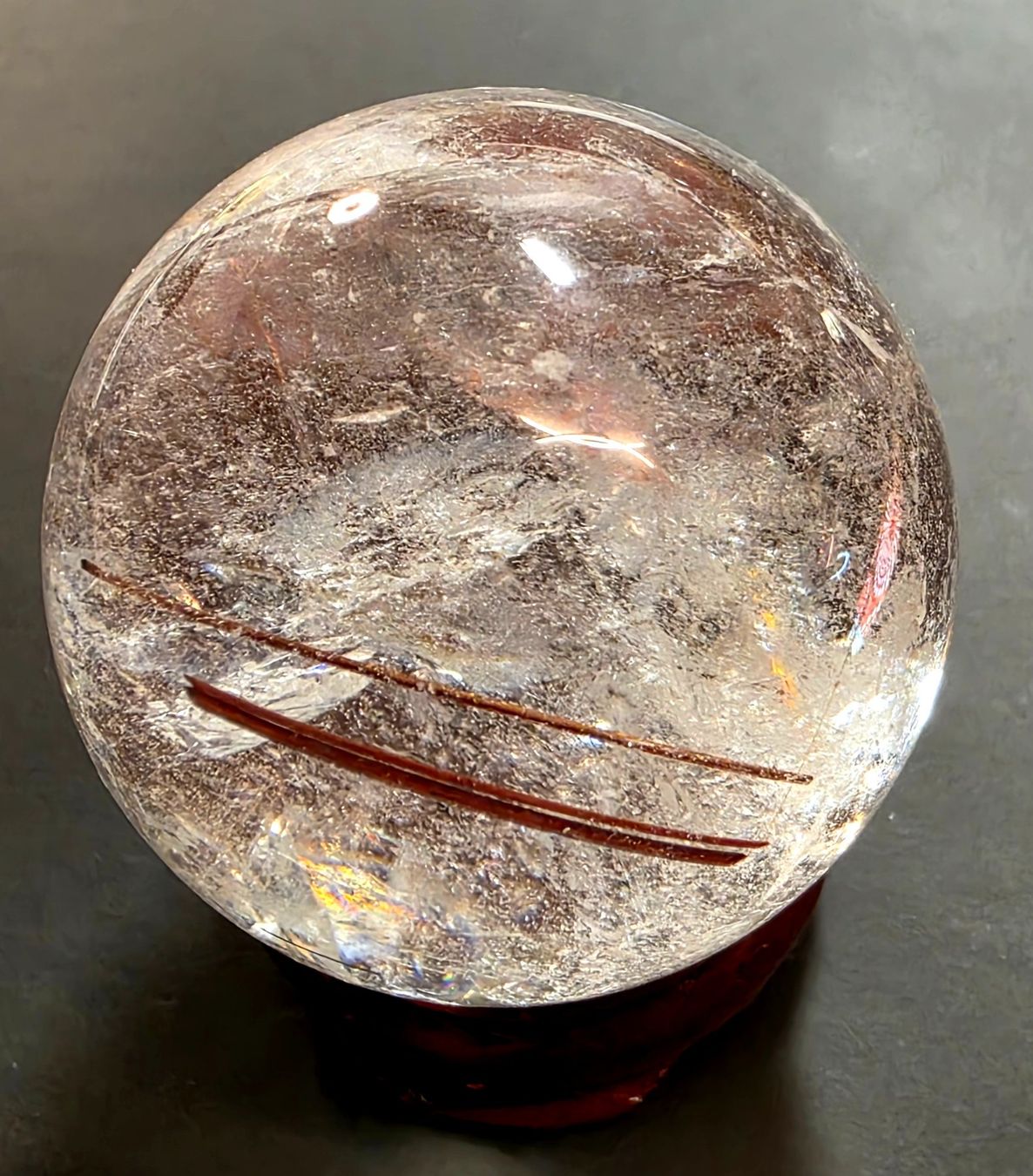 Minerali & Pietre curative: Kupferrutil Kugel A 31mm 39g – Nuovo (secondo la descrizione) da Matzingen venduto da Shay_Crystalz