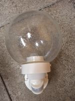 Aussenlampe Kugellampe mit Bewegungsmelder