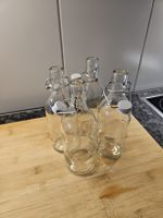 4 Glasflaschen Ikea