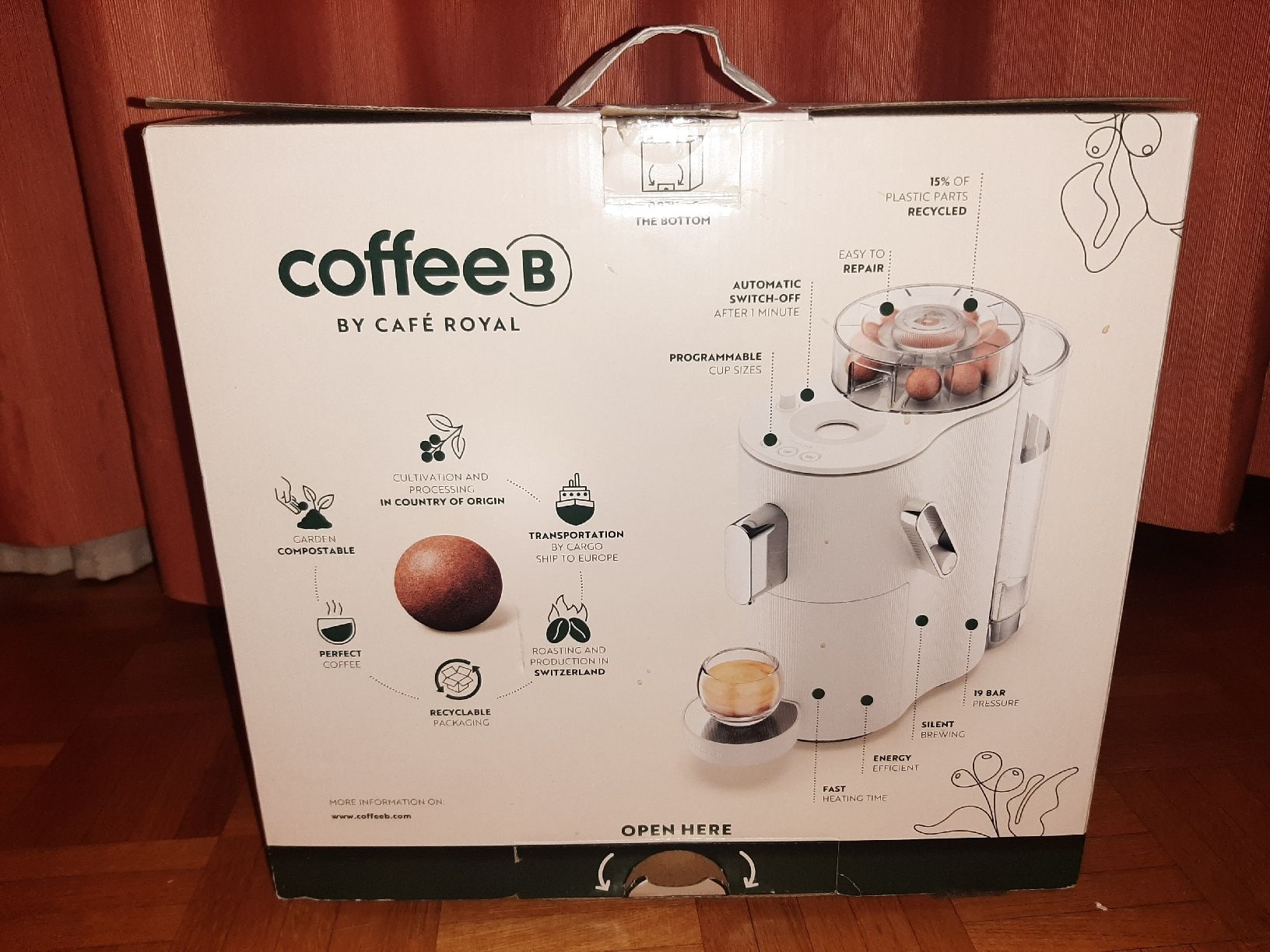 Coffee B Macchine per caffè & Macchine per espresso: Machine à café "Coffee B" – Nuovo e nell'imballaggio originale da Meyrin venduto da Syl_7hxy 1