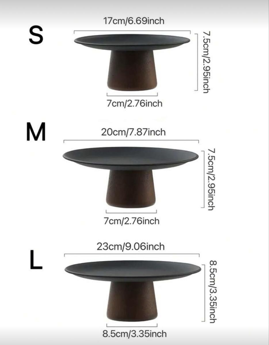 Set di piatti: Etagere Set Holz/Metall, 3 Grössen – Nuovo e nell'imballaggio originale da Emmenbrücke venduto da ShopDirect 4