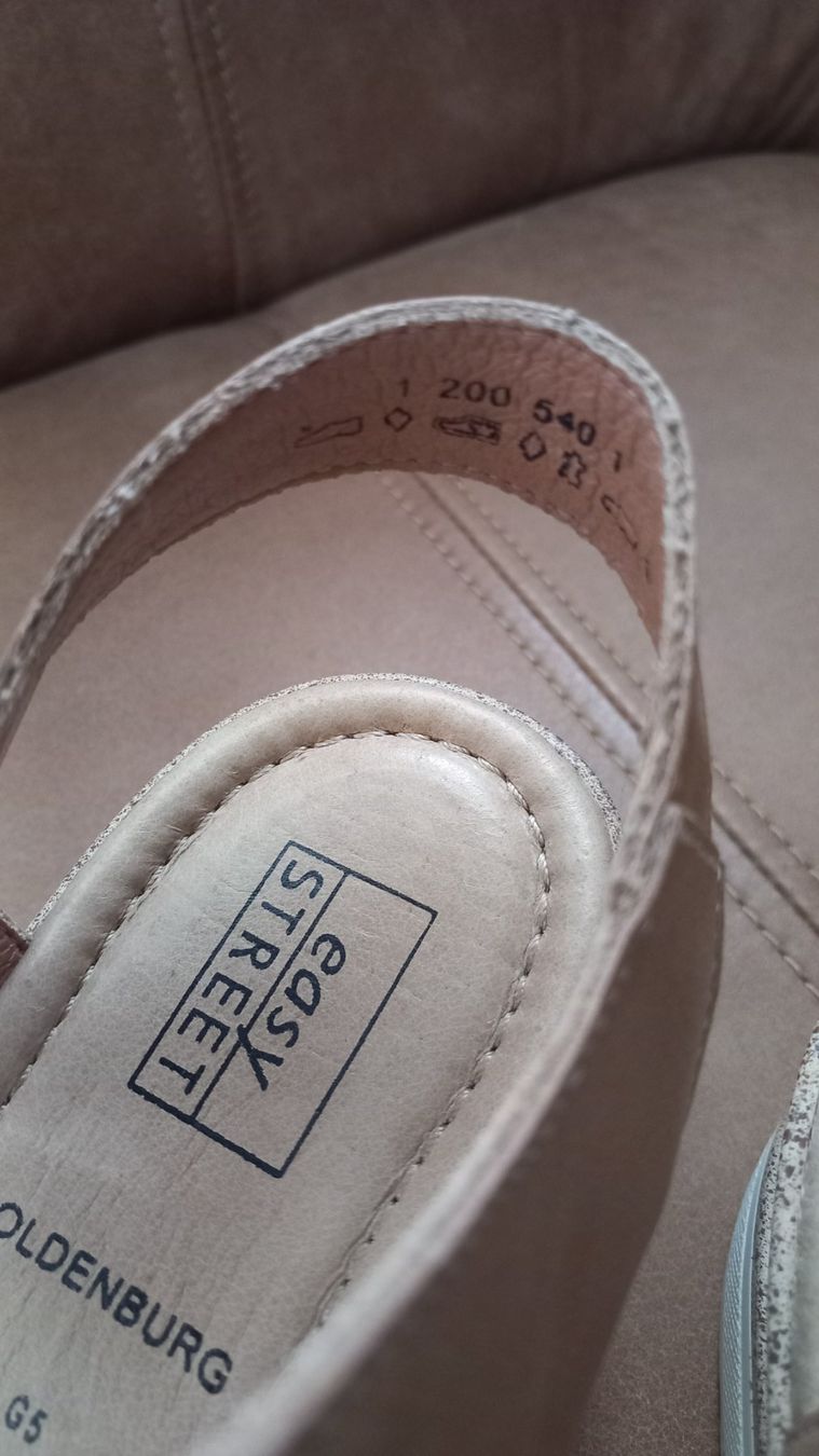 Scarpe da donna: Sandalen Leder braun gr 38 – Nuovo (secondo la descrizione) da Eggersriet venduto da Taylorjam 5