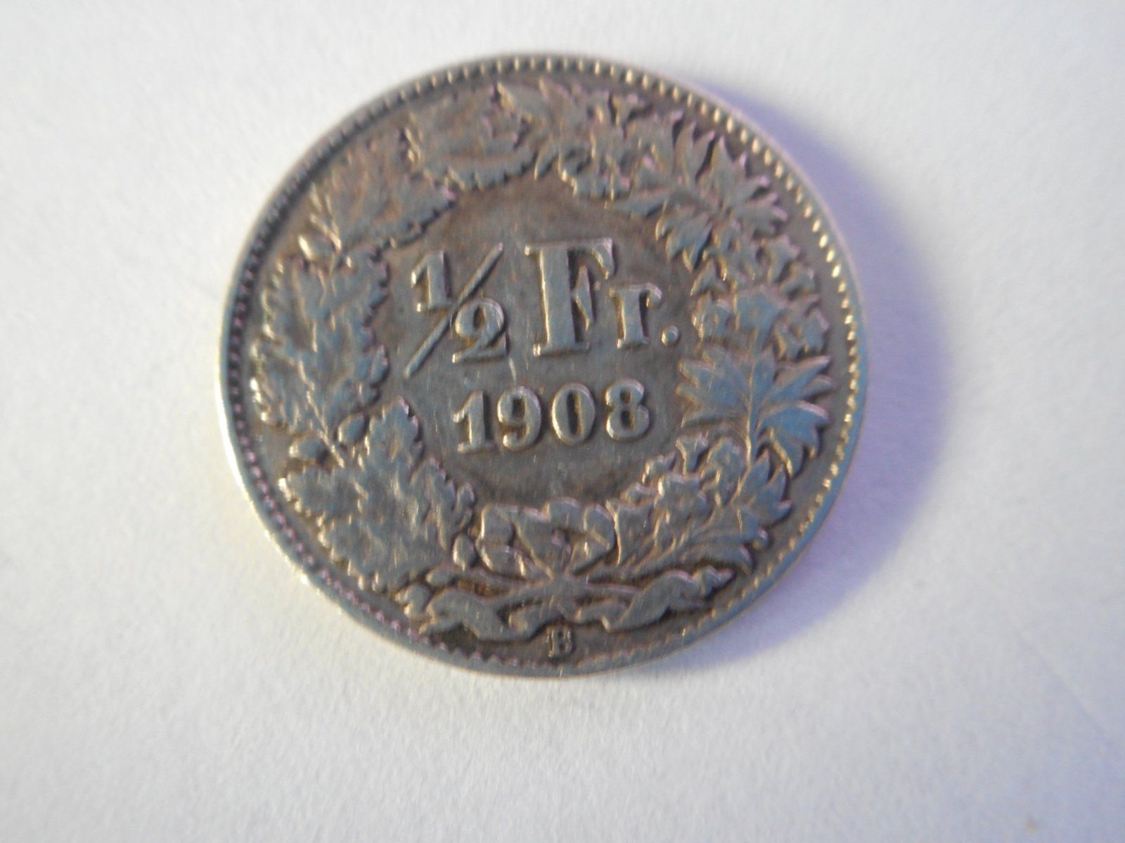 Toutes les monnaies: 50 Rp. 1908 silber – D'occasion à Kriegstetten par pizlad2010