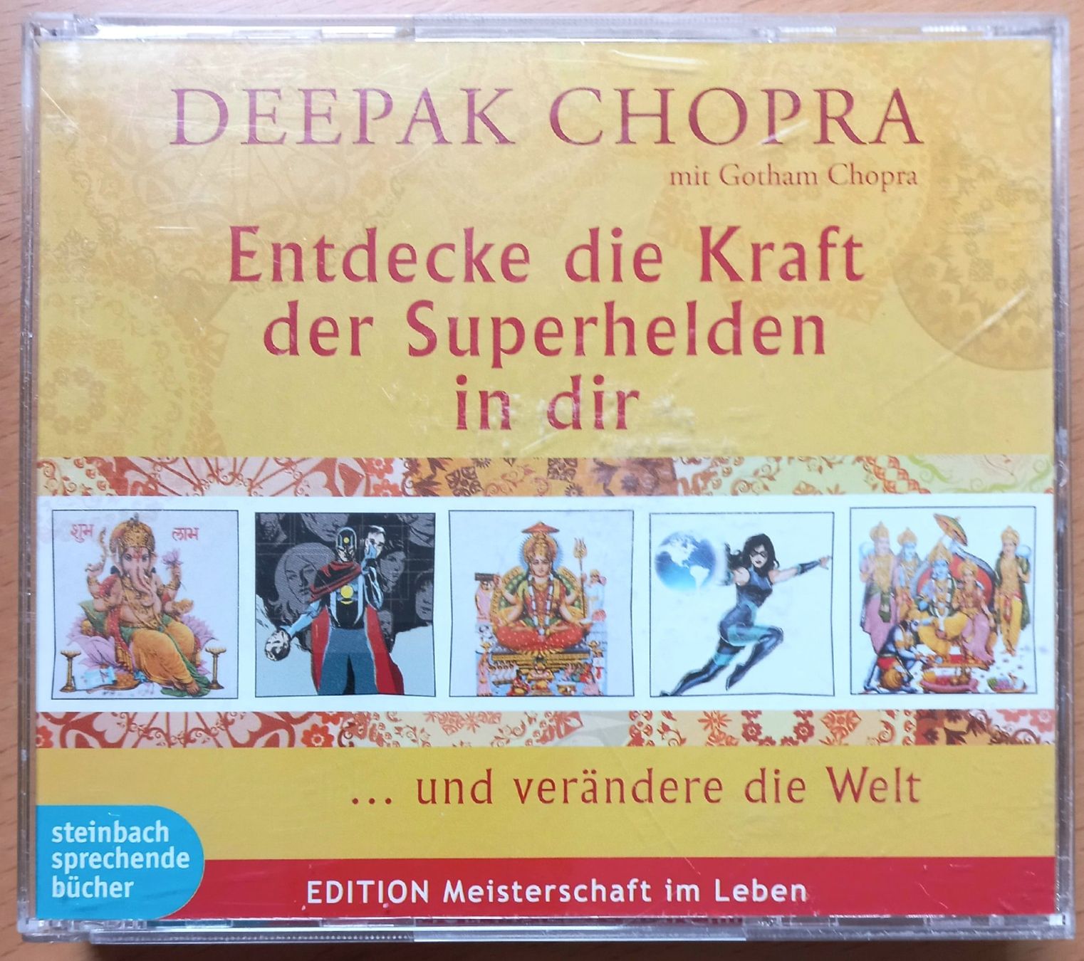 CDs: 3 CD Hörbuch - Deepak Chopra - Superhelden in Dir – Gebraucht aus Niederuzwil von lubimaja