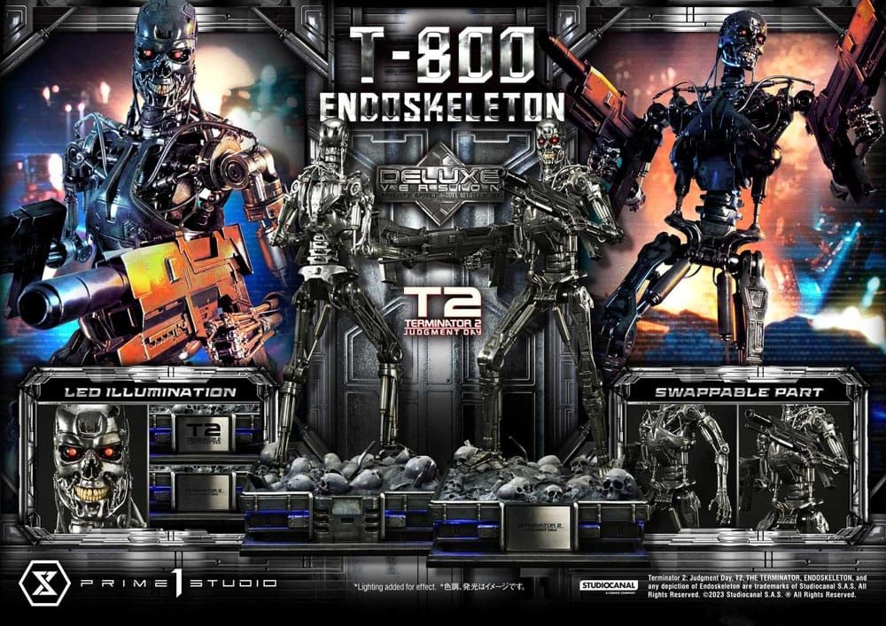 Statuette: T800 Endoskeleton DXS Version - Terminator 2 - 1/3 Scale OVP – Nuovo e nell'imballaggio originale da Dürnten venduto da Nexomynon 2