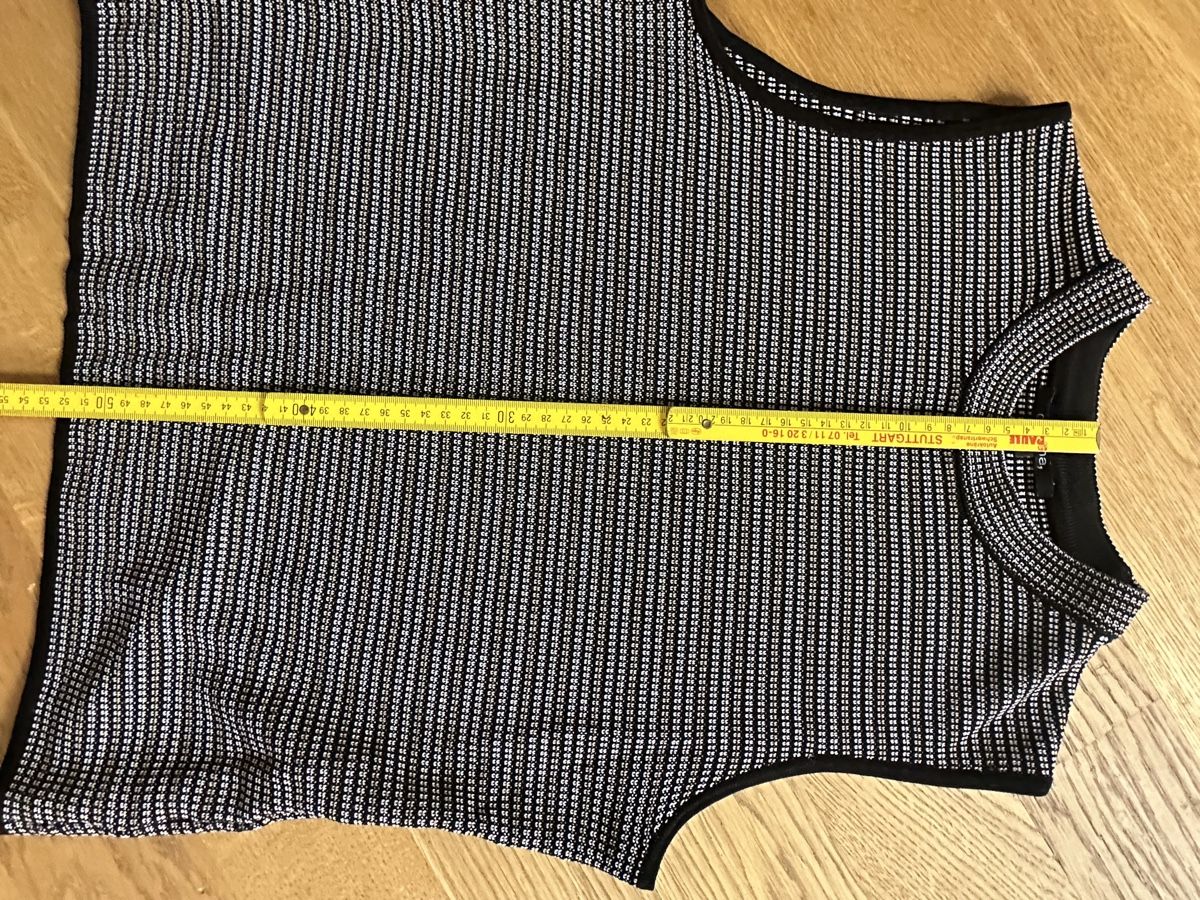 Tops: Comma Pullunder  gemustert Grösse 42 – Gebraucht aus Flumserberg Tboden von Marielef3 6