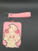 Alcreamie Kartenhalter / Pokémon Schlüsselanhänger