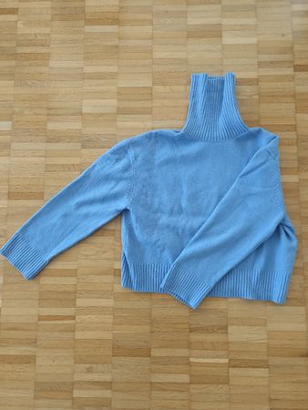 Rollkragenpullover H&M hellblau Grösse M