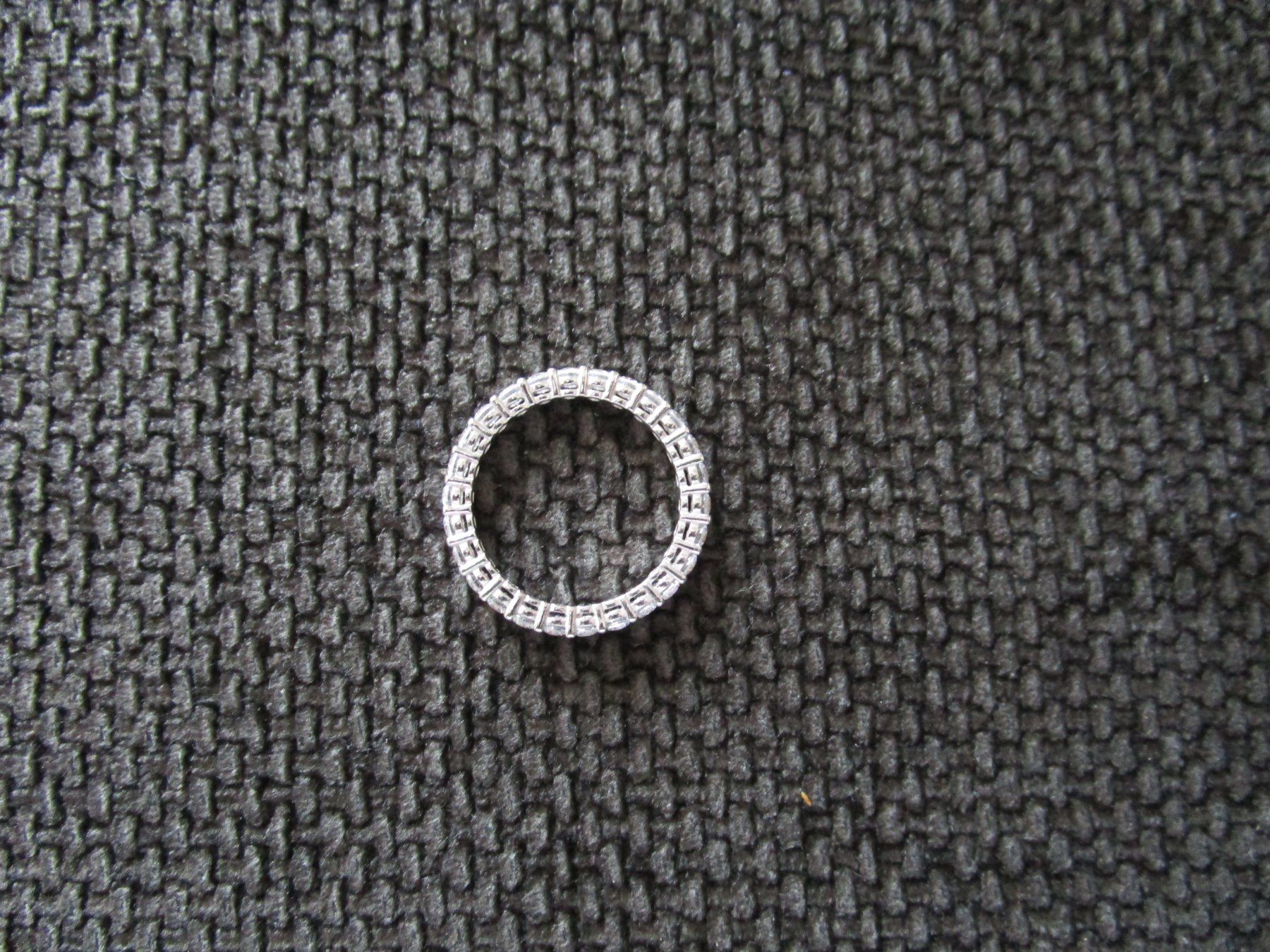 Ringe: Memory Eternity Ring Zirkonia 925 Silber Tchibo Gr. 18 – Gebraucht aus Volketswil von Megaissimo 3
