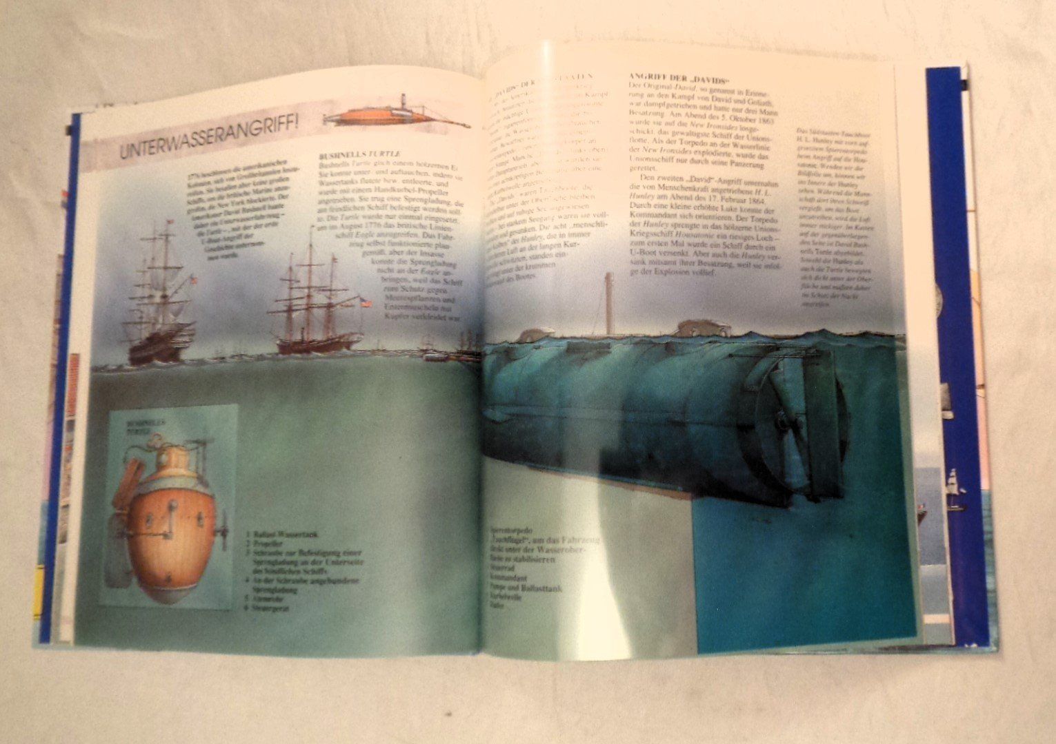 Livres: U-Boote und Schiffe / Jugendbuch mit Folien ab Fr. 1.- – D'occasion à Bellach par JingleJerry 7