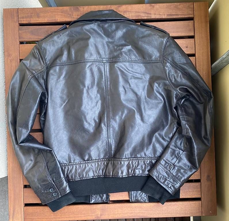 Giacche: Lederjacke (Bruuns Bazaar Copenhagen) – Usato da Zürich venduto da KilianUlm 1